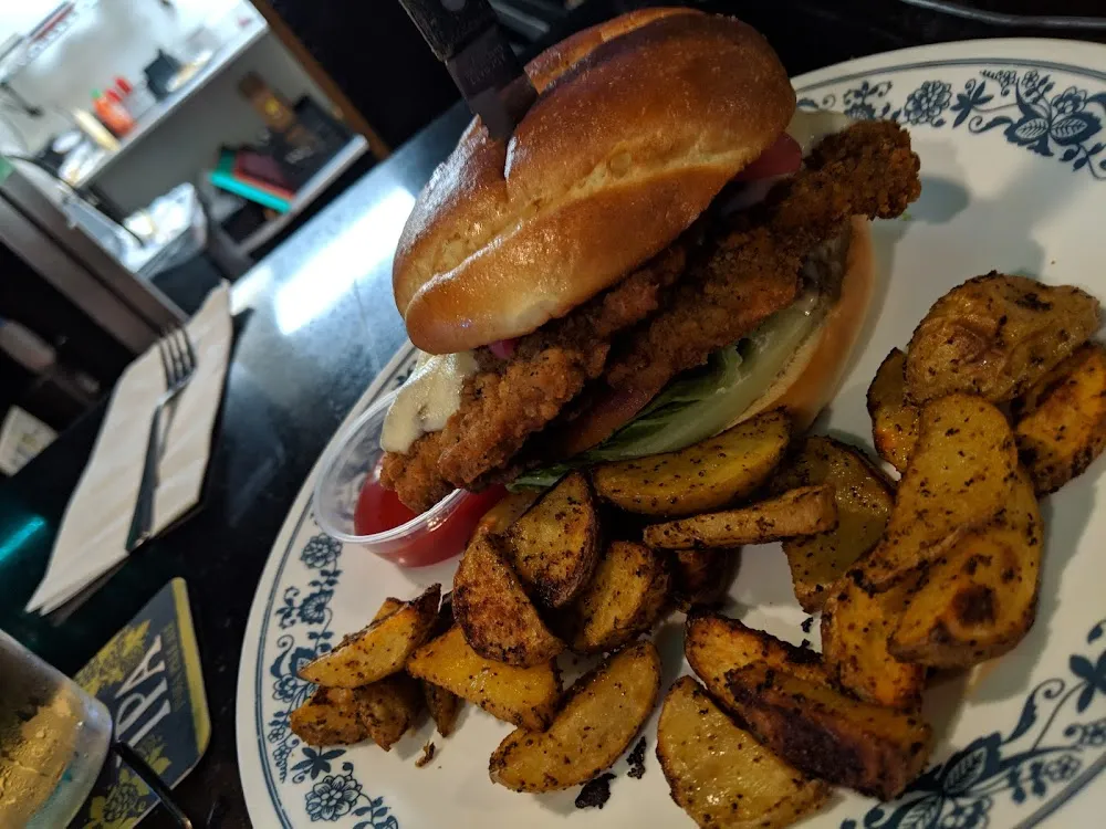 Pork Schnitzel Sandwich